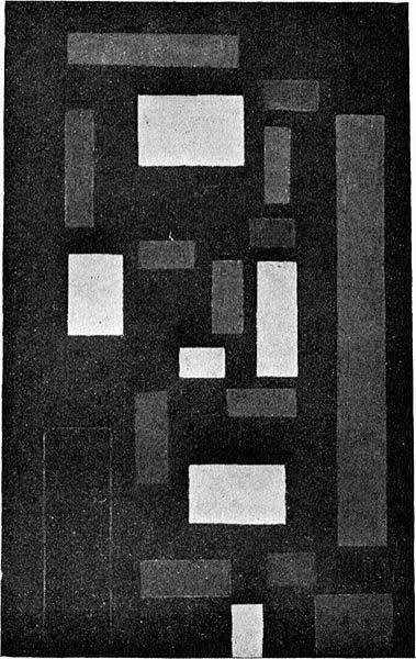 Theo van Doesburg Composition VI (on black fond). oil painting image